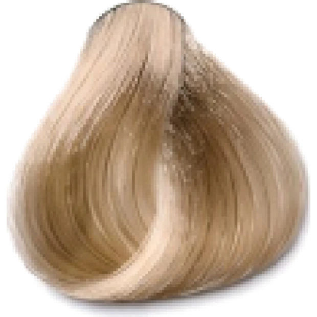 Lightest Ash Blond hair colour swatch