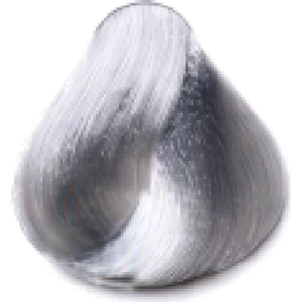 Very Light Ash Silver hair colour swatch